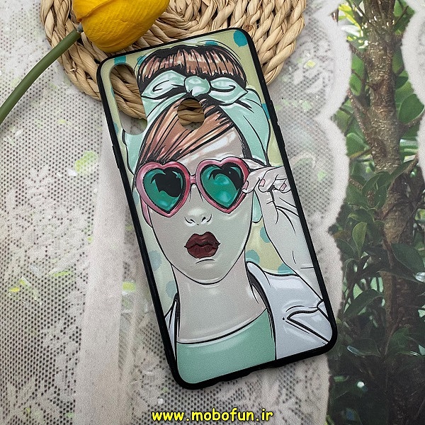 قاب گوشی Galaxy A20S سامسونگ فانتزی برجسته طرح دخترونه کد 624