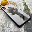 قاب گوشی Galaxy A20S سامسونگ فانتزی برجسته طرح شترمرغ بانمک کد 639