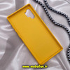 قاب گوشی Galaxy Note 10 Plus سامسونگ سیلیکونی های کپی زیربسته زرد کد E10-170038