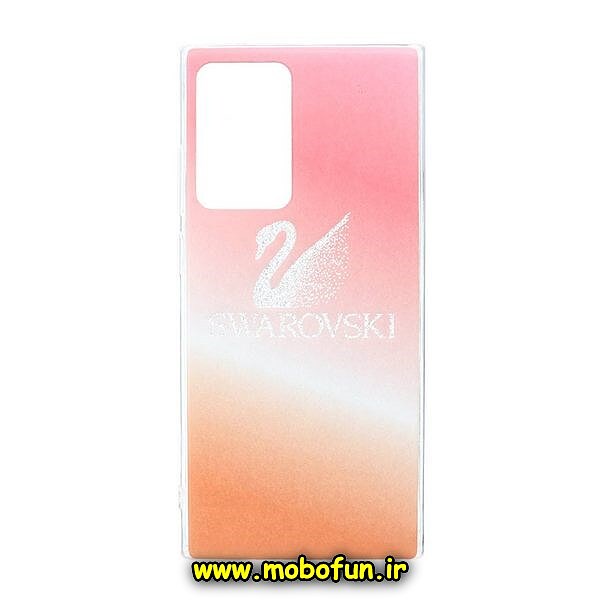 قاب گوشی Galaxy Note 20 Ultra سامسونگ طرح پشت طلق هولوگرامی اکلیلی براق IMD کپسولی کد 217