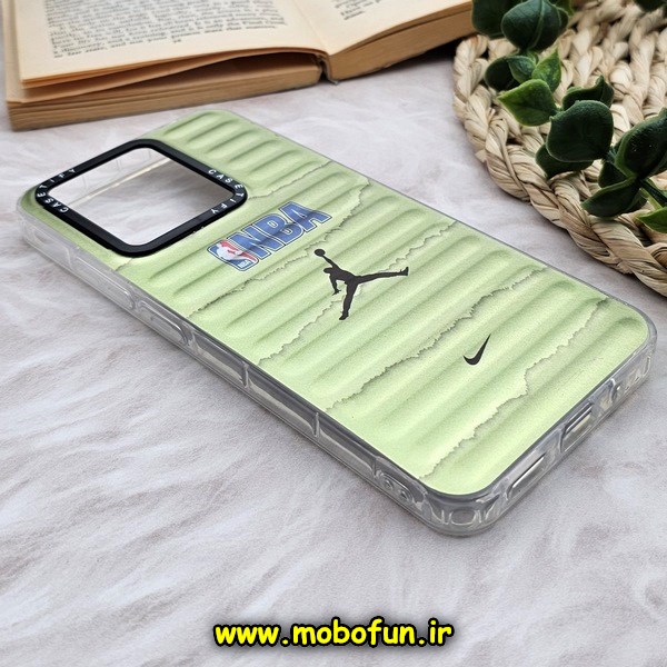 قاب گوشی Redmi 12C - Poco C55 - Redmi 11A شیائومی ضد ضربه هولوگرامی یانگ کیت YOUNGKIT طرح NBA جردن کیستیفی CASETIFY کد E22-172290