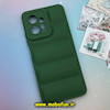 قاب گوشی Redmi Note 12 4G شیائومی سیلیکون ژله ای پافر PC زیر بسته محافظ لنز دار سبز کد 375
