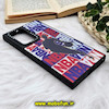 قاب گوشی Galaxy S22 Ultra سامسونگ پشت گلس آینه ای CASETIFY طرح بسکتبال NBA مات محافظ لنزدار مشکی کد 432