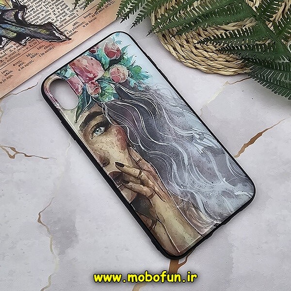 قاب گوشی iPhone XS Max آیفون فانتزی برجسته طرح دخترونه کد 237