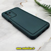 قاب گوشی Galaxy A04S سامسونگ سیلیکونی ژله ای پافر PC پفکی سبز تیره کد 276