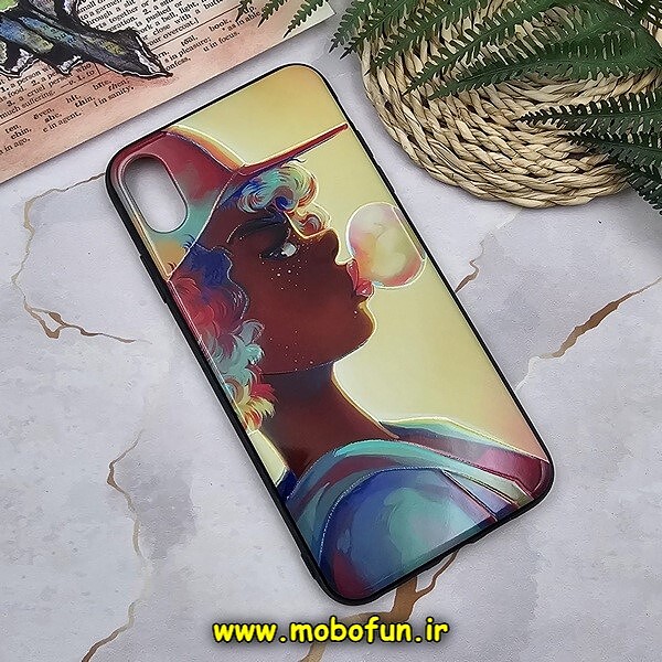 قاب گوشی iPhone XS Max آیفون فانتزی برجسته طرح دخترونه کد 246