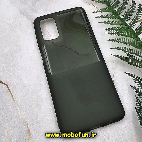 قاب گوشی Galaxy M31S سامسونگ طرح ژله ای شفاف محافظ لنز دار سبز تیره کد 79