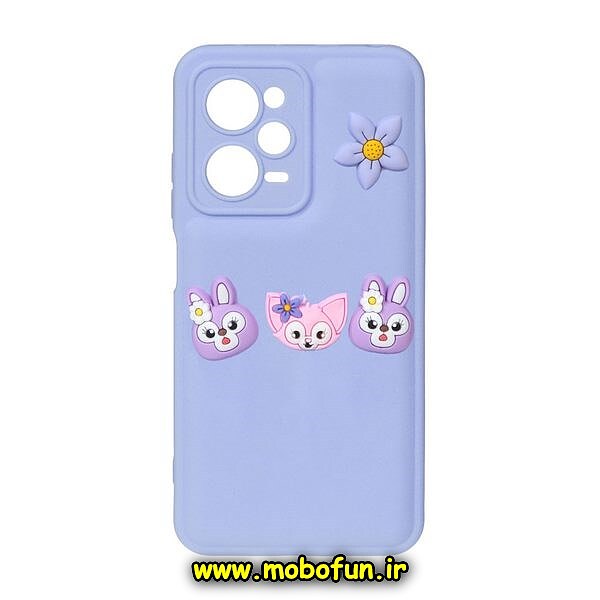 قاب گوشی Redmi Note 12 Pro 5G - Poco X5 Pro شیائومی طرح پافر کیوت CUTE محافظ لنز دار یاسی کد 287
