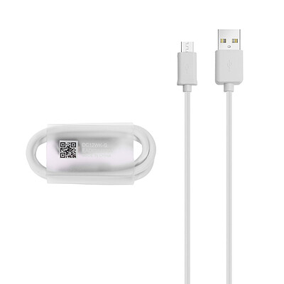 کابل شارژ تبدیل MicroUSB به USB فست شارژ سامسونگ سرکارتنی شیلد فلزی