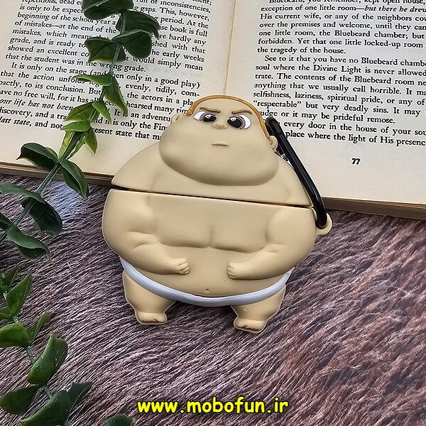کاور Airpods Pro سیلیکونی طرح دار عروسکی سه بعدی بدنساز