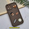قاب گوشی iPhone 12 Pro Max آیفون طرح سیلیکونی ژله ای سه بعدی برجسته عروسکی COFFEE Baby محافظ لنز دار نسکافه ای کد 769