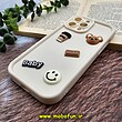 قاب گوشی iPhone 13 Pro Max آیفون طرح سیلیکونی ژله ای سه بعدی برجسته عروسکی COFFEE Baby محافظ لنز دار کرم کد 665