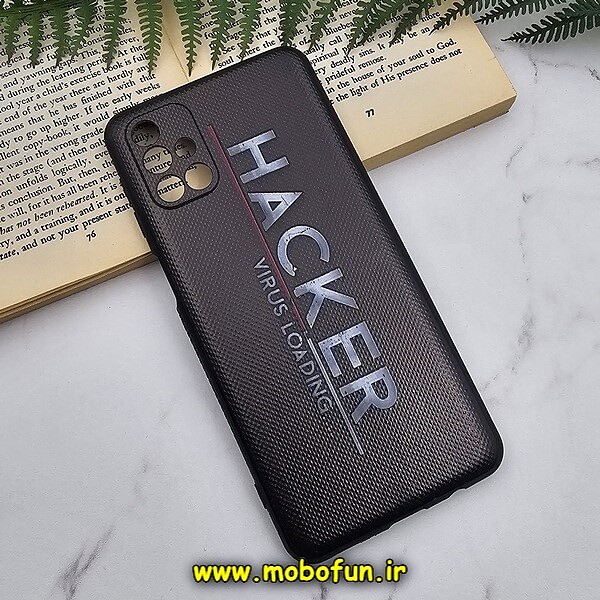 قاب گوشی Galaxy M31S سامسونگ فانتزی برجسته طرح هکر HACKER کد 80