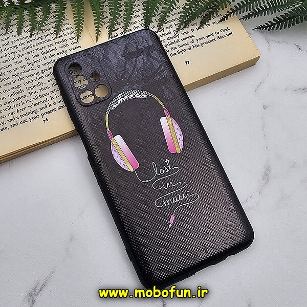 قاب گوشی Galaxy M31S سامسونگ فانتزی برجسته طرح هدفون موزیک کد 86