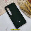 قاب گوشی Mi 10 - Mi 10 Pro شیائومی سیلیکونی اورجینال پاک کنی درجه یک زیر باز سبز تیره کد 2