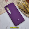 قاب گوشی Mi 10 - Mi 10 Pro شیائومی سیلیکونی اورجینال پاک کنی درجه یک زیر باز بنفش کد 11