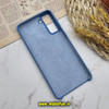 قاب گوشی Galaxy S21 Plus سامسونگ سیلیکونی اورجینال پاک کنی درجه یک زیرباز آبی کد 146