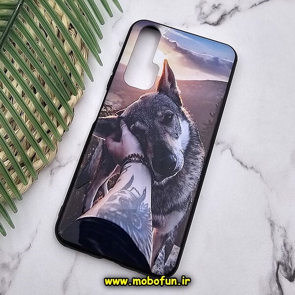قاب گوشی Huawei Nova 5T هوآوی طرح فانتزی برجسته طرح گرگ کد 91
