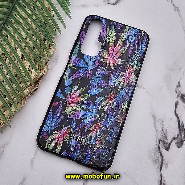 قاب گوشی Huawei Nova 5T هوآوی طرح فانتزی برجسته طرح برگ کد 117