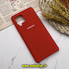 قاب گوشی Galaxy A42 - Galaxy M42 سامسونگ سیلیکونی اورجینال پاک کنی درجه یک زیرباز قرمز کد 265