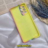 قاب گوشی Galaxy A73 5G سامسونگ سیلیکونی اورجینال آبرنگی رنگین کمانی پاک کنی درجه یک زیربسته محافظ لنز دار کد 822