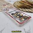 قاب گوشی Honor X7 4G آنر شفاف فانتزی طرح خرسی KAWS کد 224