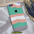 قاب گوشی iPhone 6 - iPhone 6S آیفون سیلیکونی اورجینال رنگین کمانی پاک کنی درجه یک زیربسته کد 532