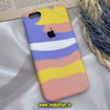 قاب گوشی iPhone 6 - iPhone 6S آیفون سیلیکونی اورجینال رنگین کمانی پاک کنی درجه یک زیربسته کد 536