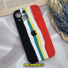 قاب گوشی iPhone 13 Mini آیفون سیلیکونی اورجینال رنگین کمانی پاک کنی درجه یک زیربسته محافظ لنزدار کد 53
