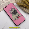 قاب گوشی iPhone 6 - iPhone 6s آیفون پشت گلس شیشه ای طرح سگ بولداگ کد 540