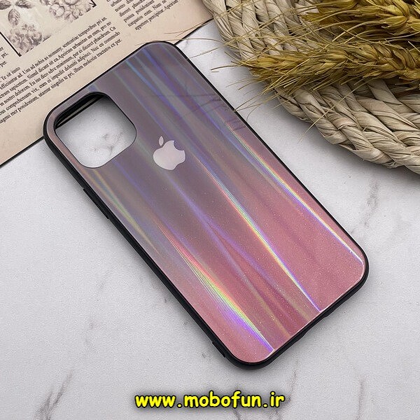 قاب گوشی iPhone 11 Pro آیفون پشت گلس شیشه ای طرح لیزری کد 528