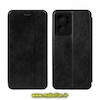 کیف مگنتی گوشی Poco X5 Pro شیائومی طرح چرم کتابی محافظ لنزدار مشکی کد 305