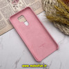 قاب گوشی Redmi 9 - Poco M2 شیائومی سیلیکونی اورجینال پاک کنی درجه یک زیرباز صورتی روشن کد 383