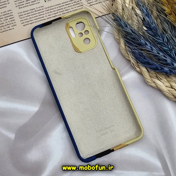 قاب گوشی Redmi Note 10 4G - Redmi Note 10S - Poco M5S شیائومی سیلیکونی اورجینال پاک کنی رنگین کمانی آبرنگی درجه یک زیربسته محافظ لنزدار کد 629