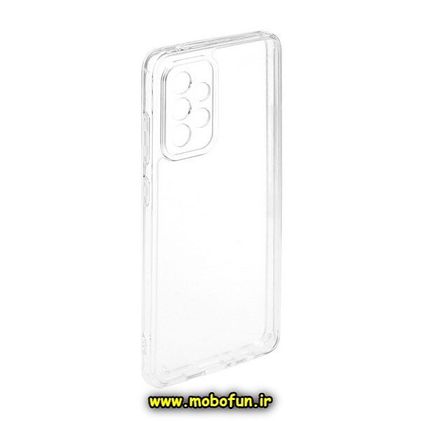 قاب گوشی Galaxy A52 4G - Galaxy A52 5G - Galaxy A52S سامسونگ طرح ژله ای شفاف بی رنگ SPACE ایربگ دار محافظ لنز دار کد 1301