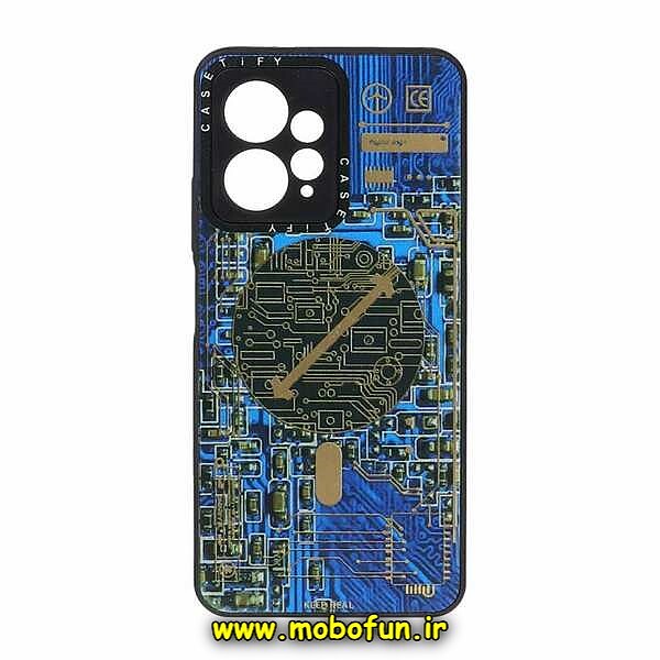 قاب گوشی Redmi Note 12 4G شیائومی طرح مگ سیفی MagSafe آینه ای برند Case Tify مدل اسپرت HIGH VOLTAGE محافظ لنزدار کد 440