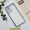 قاب گوشی Xiaomi 13 Lite شیائومی طرح الکتروپلیتینگ ژله ای شفاف اورجینال یونیک کیس Unique Case محافظ لنز دار مشکی کد 131