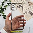 قاب گوشی Galaxy A12 - Galaxy M12 سامسونگ طرح الکتروپلیتینگ ژله ای شفاف اورجینال محافظ لنز دار گلد کد 1528