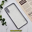 قاب گوشی Galaxy A30S - Galaxy A50S - Galaxy A50 سامسونگ طرح الکتروپلیتینگ ژله ای شفاف اورجینال یونیک کیس Unique Case محافظ لنز دار مشکی کد 1140