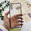 قاب گوشی Galaxy A30S - Galaxy A50S - Galaxy A50 سامسونگ طرح الکتروپلیتینگ ژله ای شفاف اورجینال یونیک کیس Unique Case محافظ لنز دار مشکی کد 1140