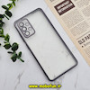 قاب گوشی Galaxy A52 4G - Galaxy A52 5G - Galaxy A52S سامسونگ طرح الکتروپلیتینگ ژله ای شفاف اورجینال محافظ لنز دار مشکی کد 1313