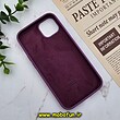 قاب گوشی iPhone 13 / iPhone 14 آیفون سیلیکونی اورجینال پاک کنی درجه یک زیربسته بنفش کد 577