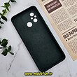 قاب گوشی Redmi 12C - Poco C55 - Redmi 11A شیائومی سیلیکونی اورجینال پاک کنی سورا SORA درجه یک زیربسته محافظ لنزدار سبز یشمی کد 426