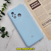 قاب گوشی Redmi 12C - Poco C55 - Redmi 11A شیائومی سیلیکونی اورجینال پاک کنی سورا SORA درجه یک زیربسته محافظ لنزدار آبی روشن کد 431