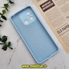 قاب گوشی Redmi 12C - Poco C55 - Redmi 11A شیائومی سیلیکونی اورجینال پاک کنی سورا SORA درجه یک زیربسته محافظ لنزدار آبی روشن کد 431