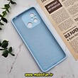 قاب گوشی Redmi 12C - Poco C55 - Redmi 11A شیائومی سیلیکونی اورجینال پاک کنی سورا SORA درجه یک زیربسته محافظ لنزدار آبی روشن کد 431