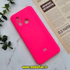 قاب گوشی Redmi 12C - Poco C55 - Redmi 11A شیائومی سیلیکونی اورجینال پاک کنی سورا SORA درجه یک زیربسته محافظ لنزدار صورتی فانتزی کد 434
