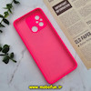 قاب گوشی Redmi 12C - Poco C55 - Redmi 11A شیائومی سیلیکونی اورجینال پاک کنی سورا SORA درجه یک زیربسته محافظ لنزدار صورتی فانتزی کد 434