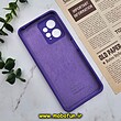 قاب گوشی Redmi Note 12 4G شیائومی سیلیکونی اورجینال پاک کنی سورا SORA درجه یک زیربسته محافظ لنزدار ارغوانی کد 463