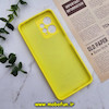 قاب گوشی Redmi Note 12 4G شیائومی سیلیکونی اورجینال پاک کنی سورا SORA درجه یک زیربسته محافظ لنزدار زرد کد 465